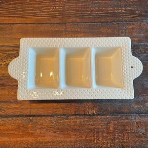 RARE Nora Fleming Swiss Dot Dish